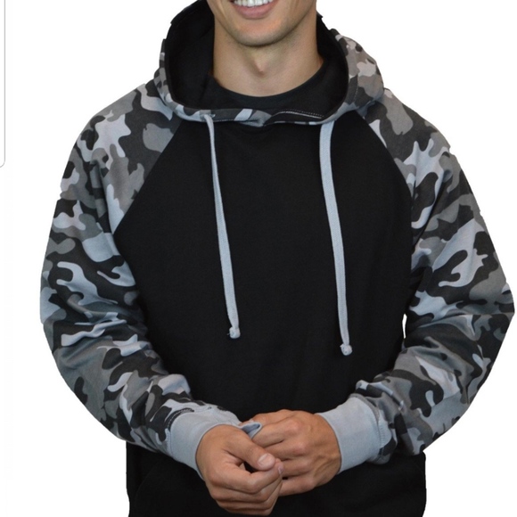 Lil Pump Unhappy Harvard Dropout Camo Army Hoodie - Picture 3 of 3